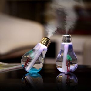 Colorful Light Bulb Essential Oil Diffuser