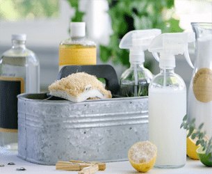 Essential Oils With Cleaning Products Thumbnail